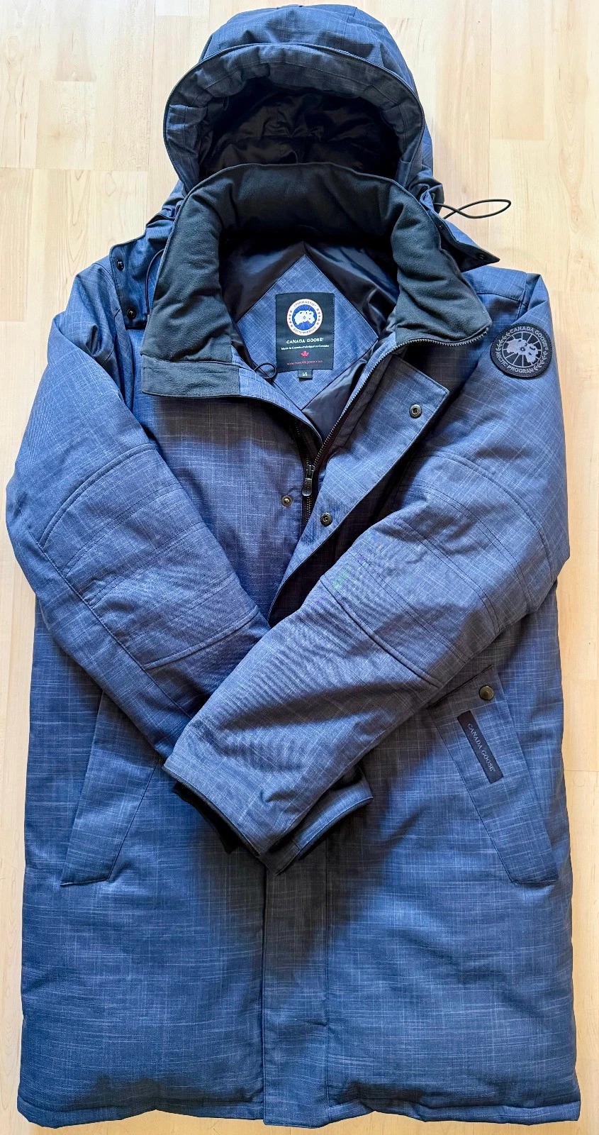 Canada Goose Branta Down Coat “Winfield Jacket” | Size L | Spirit | Rare Original | Style 2562M - Image 1
