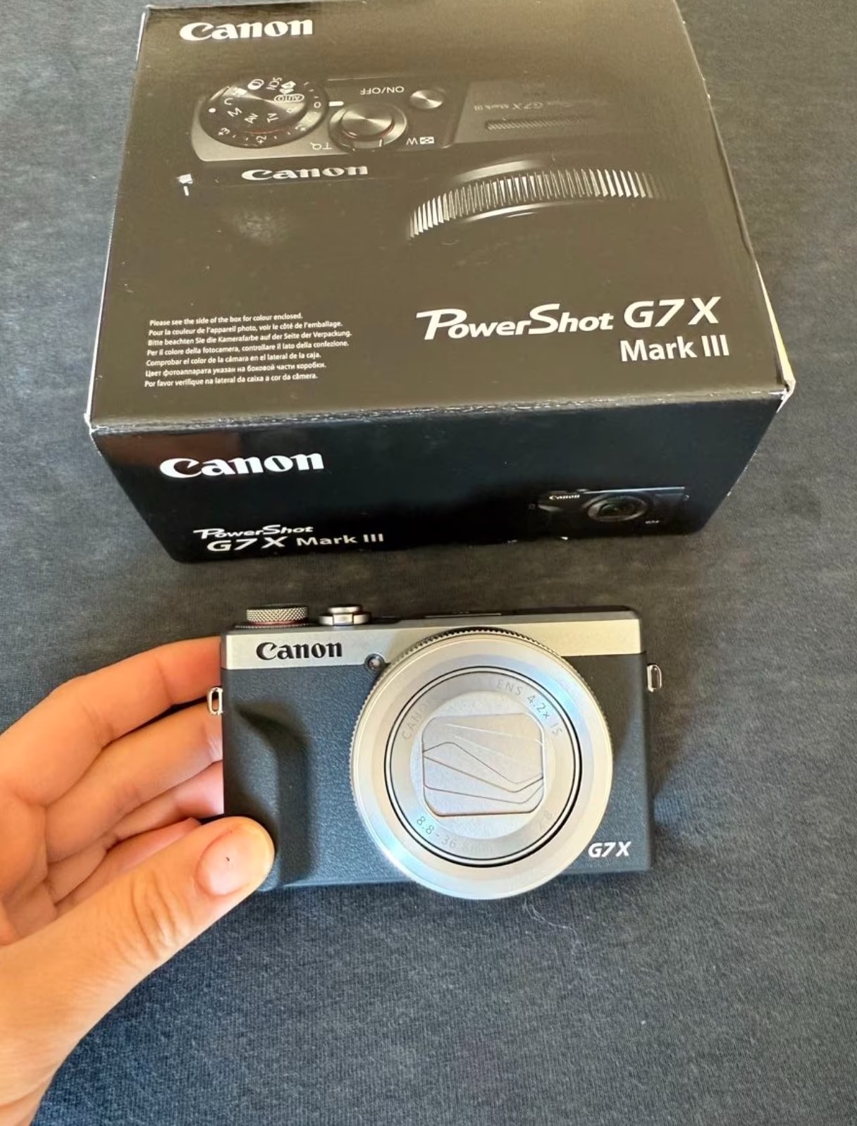 Canon G7X Mark III – Brand New Open Box | 4K Vlogging Camera - Image 1