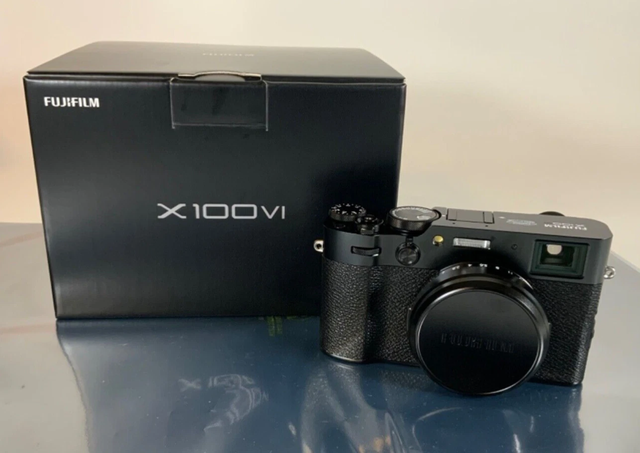 Fujifilm X100VI 40.2MP Advanced Compact Digital Camera Black - Image 1