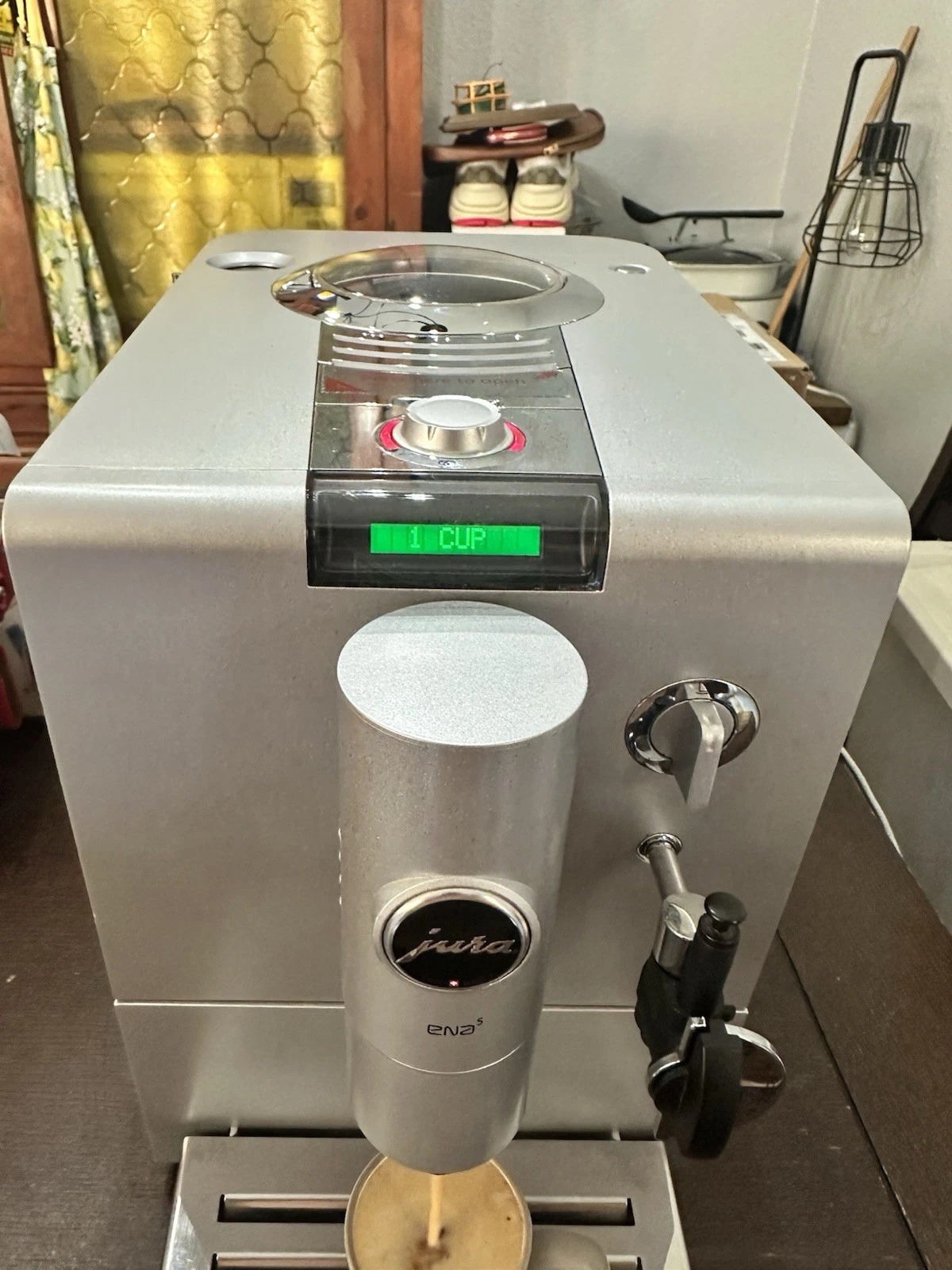 Jura Capresso ENA 5 Super Automatic Espresso Coffee Machine – Ristretto Black - Image 1