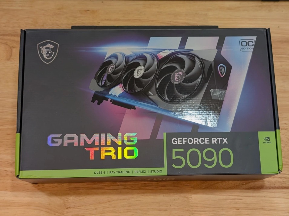 MSI GeForce RTX 5090 32GB Gaming Trio OC 32GB GDDR7 Graphics Card - Image 1