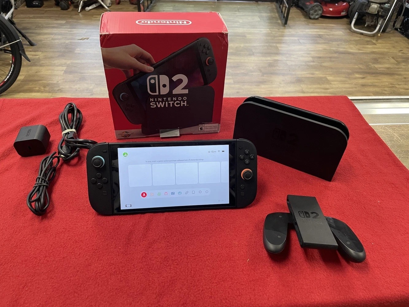 Nintendo Switch 2 Game Console BEE-001 in Box - Black No Game - SPB - Image 1