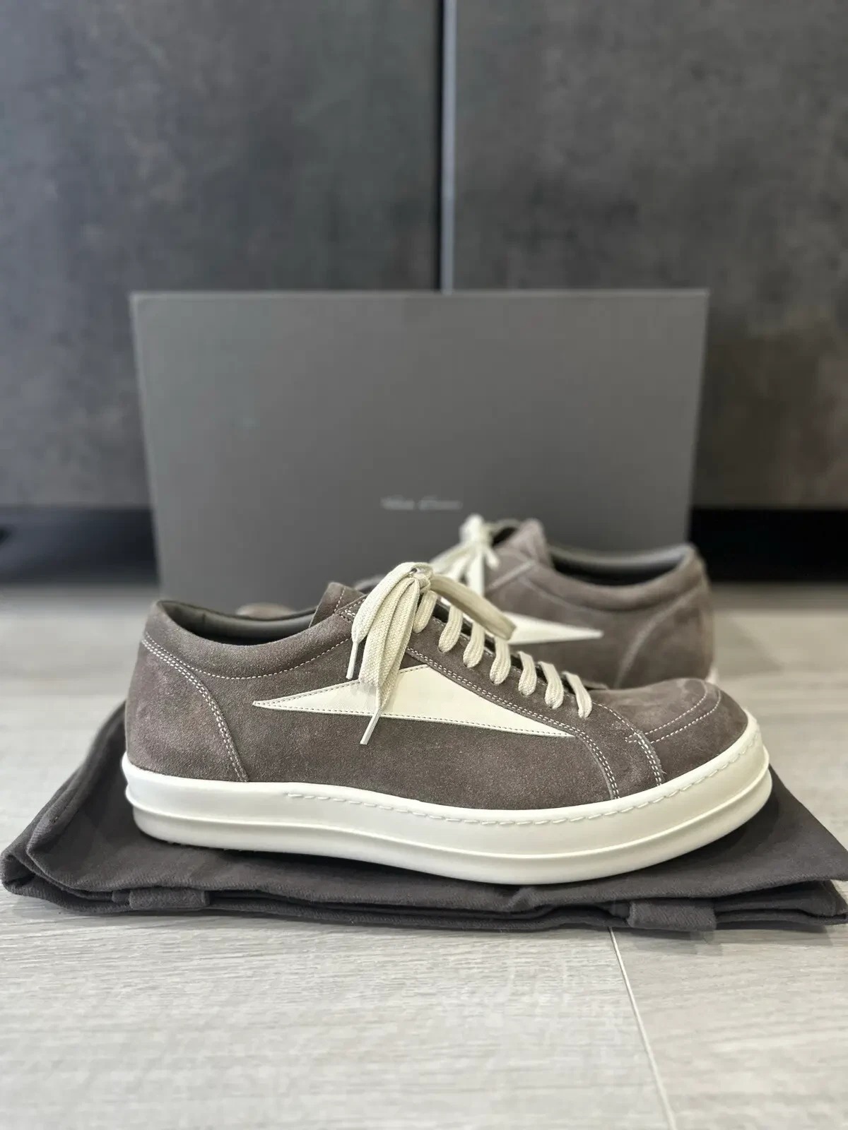 RICK OWENS VINTAGE SNEAKER DUST STROBE 45 - Image 1