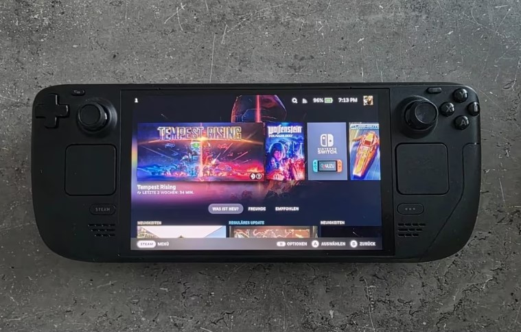 Valve Steam Deck 2TB OLED Gaming Console, Like New, with Dock - Image 1